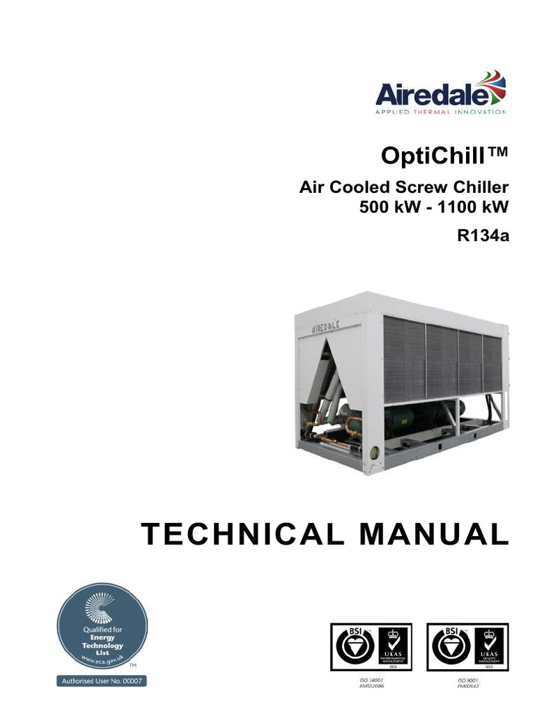 Instrukcja Techniczna - Agregaty Wody Lodowej Serii OptiChill 500 ...