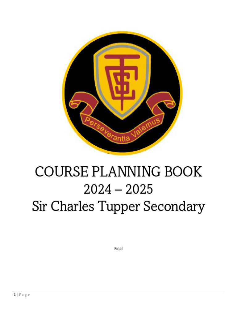 Tupper Secondary Course Planning Guide | PDF | Artificial Intelligence ...