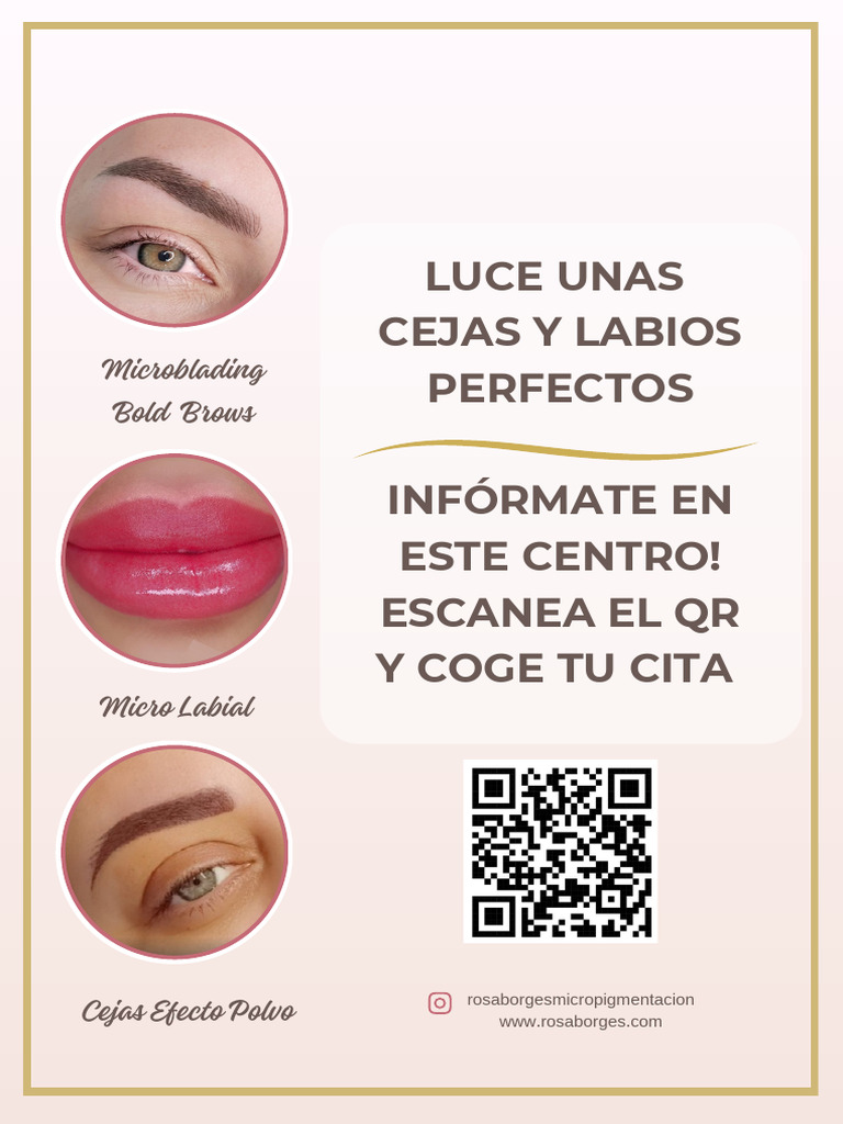 Cejas y Labios Perfectos en Rosa Borges | PDF