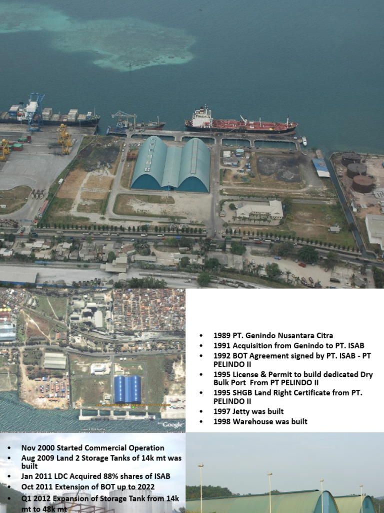 ISAB Company History and Services Overview | PDF | Cargo | Logistics
