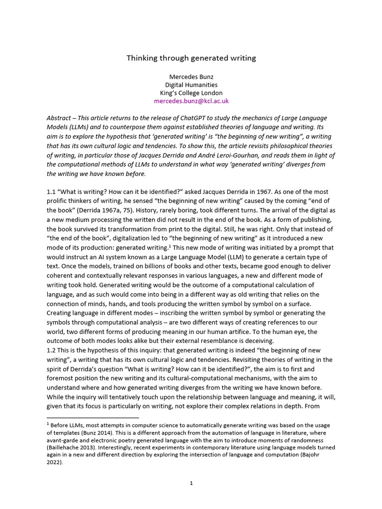 Bunz thinking generative writing through 230623 pdf semantics