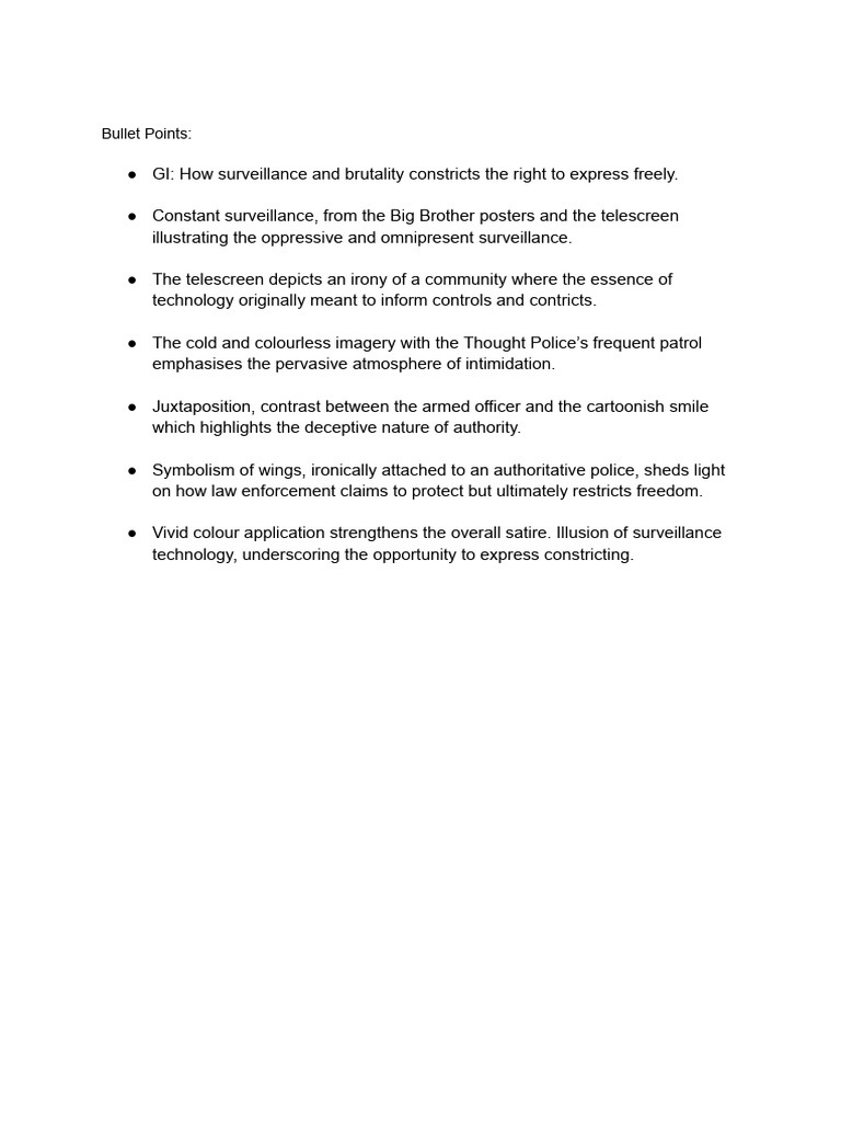 Bullet Points | PDF