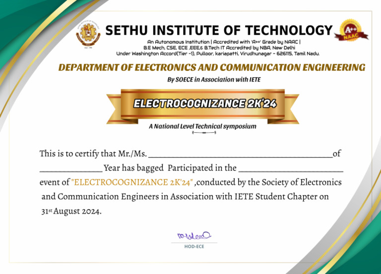 Certificate Winner - Runner | PDF