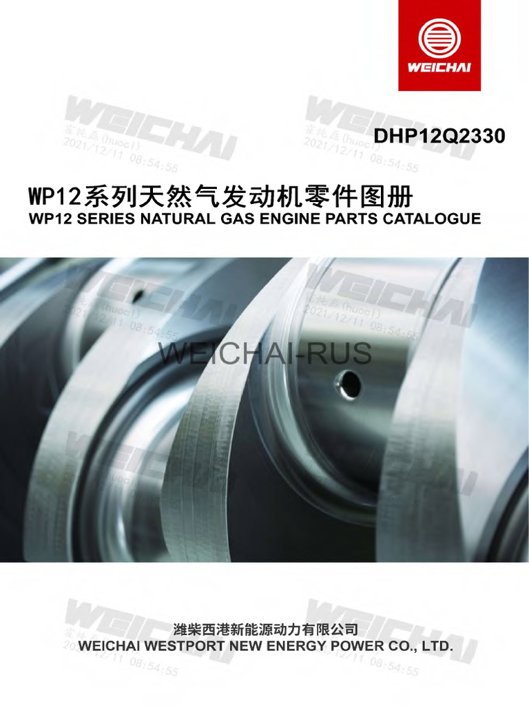 WP12 Natural Gas Engine Parts Guide | PDF | Engines | Internal ...