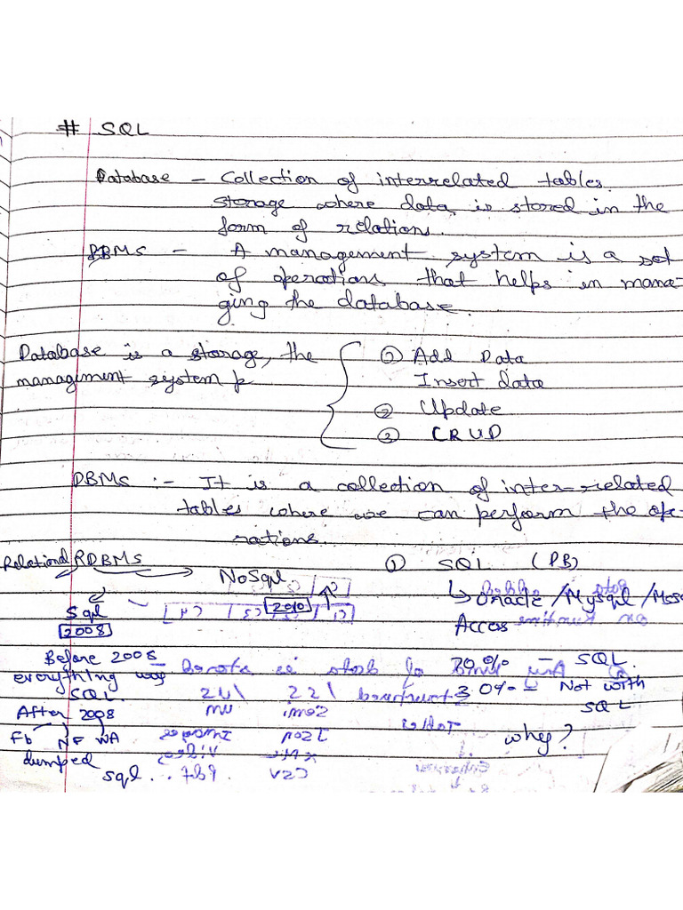 SQL (Structured Query Language) | PDF