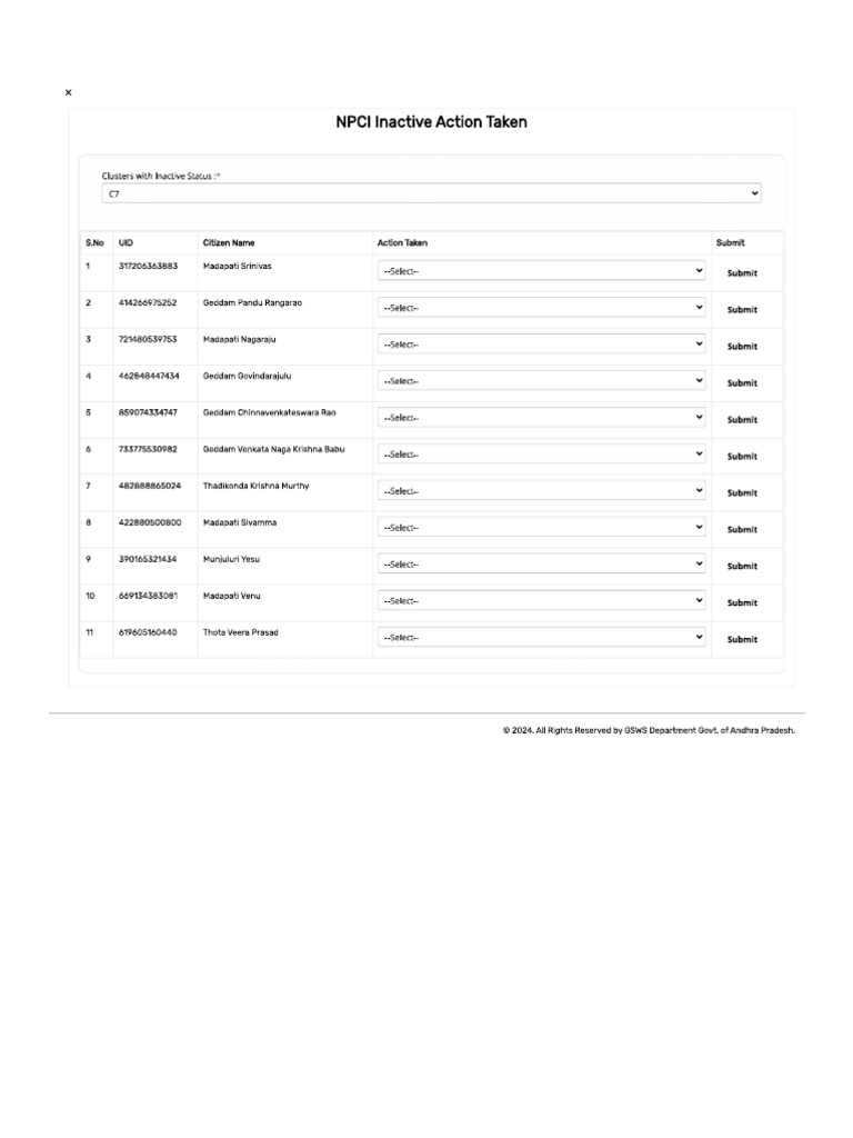 C7 Npci | PDF