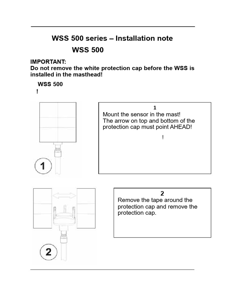 WSS 500 series warning note 4189350075 UK and CN | PDF