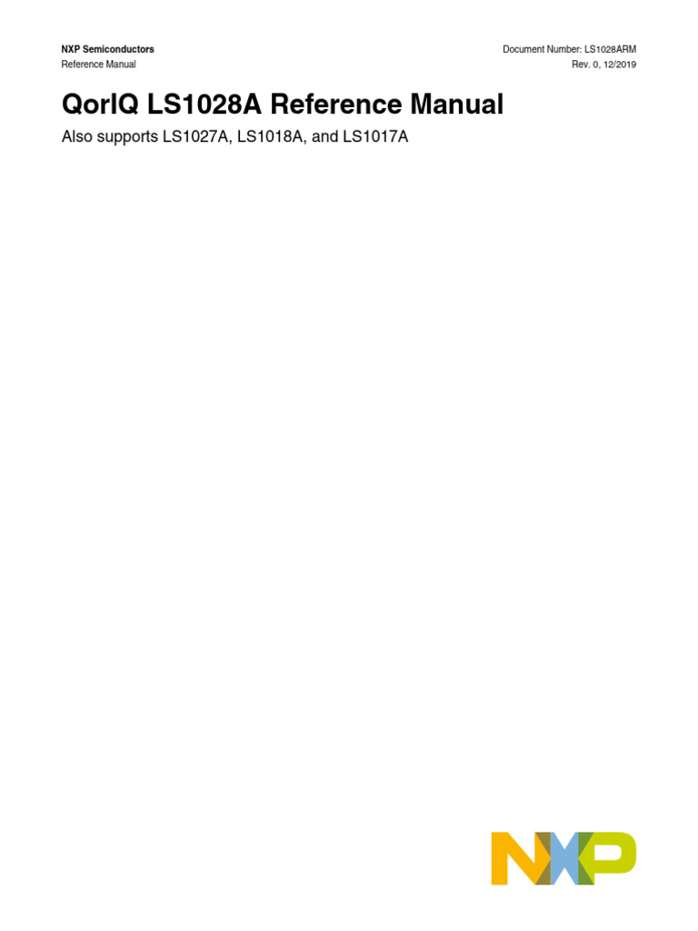 LS1028ARM | PDF | Error Detection And Correction | Computer Data Storage
