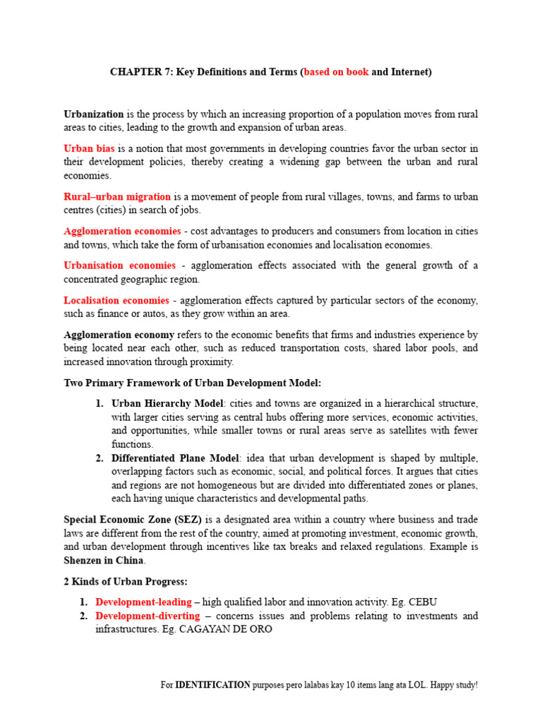 CHAPTER 7 To 9 Key Definitions and Terms | PDF | Hiv/Aids | Labour ...