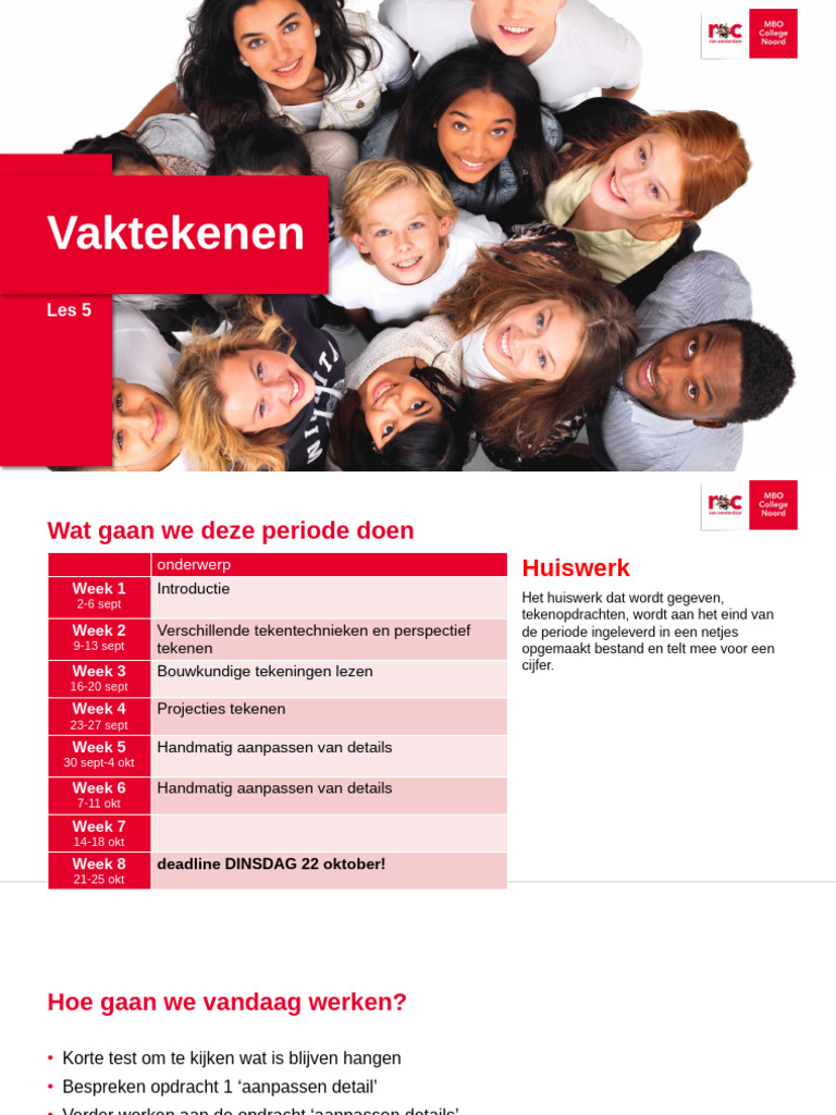 Vaktekenen+Leerjaar+2-P1-les+6 | PDF