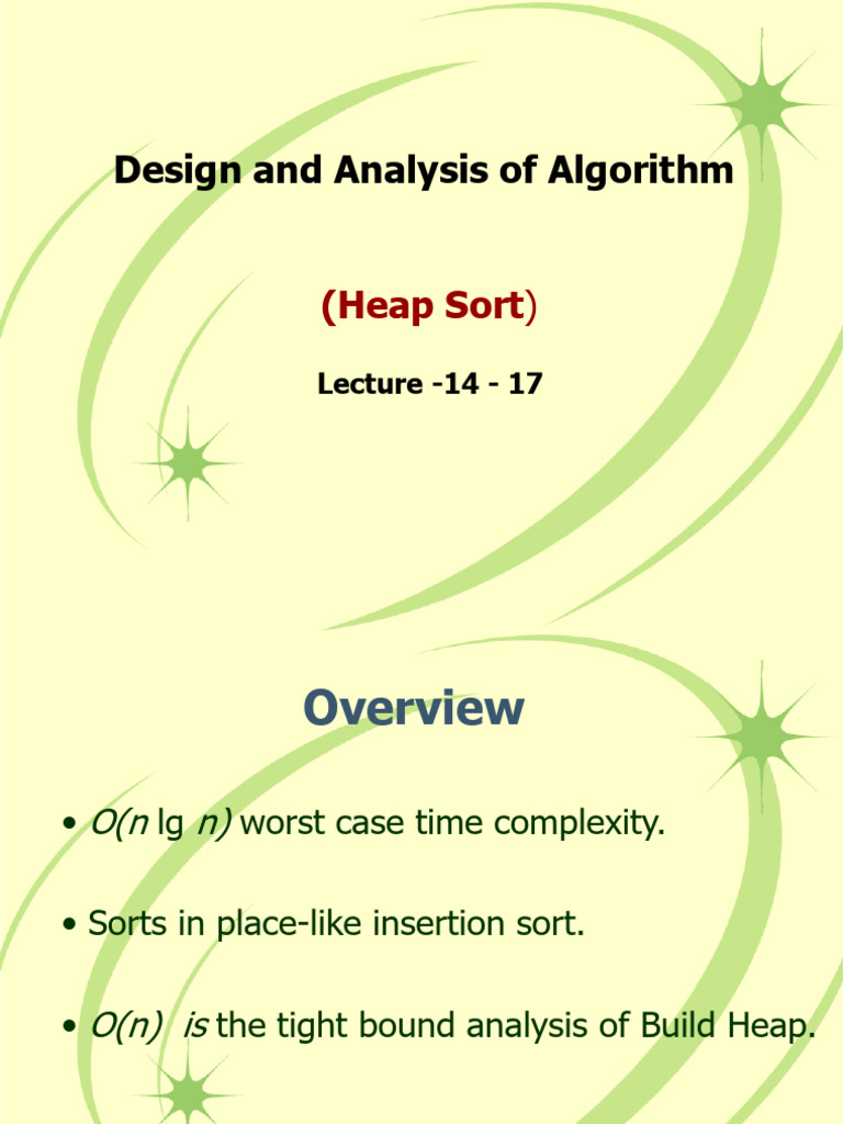 Heap Sort PDF Algorithms And Data Structures Algorithms Heap sort pdf algorithms and data structures algorithms