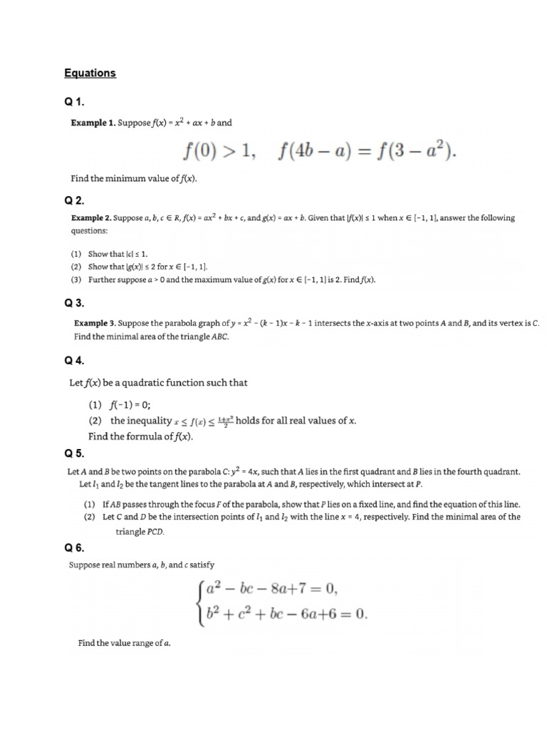 MOTC+Assignment+-+Equations | PDF