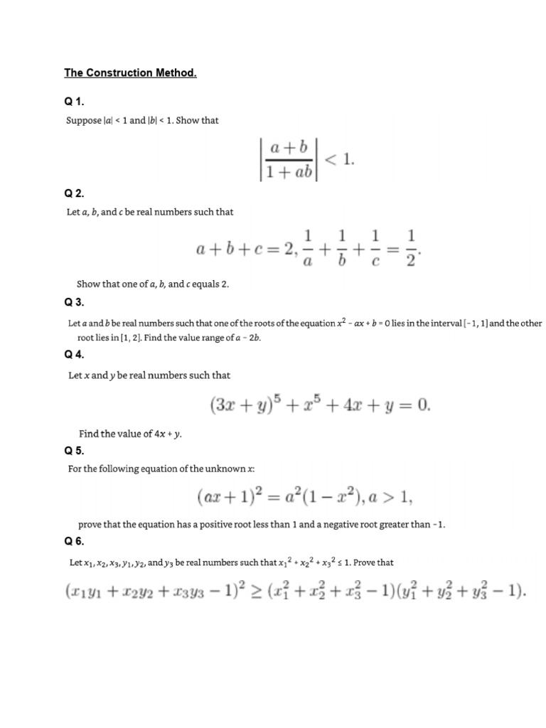MOTC+Assignment+-+Construction+Method (2) | PDF