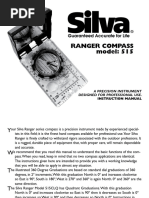 Using a Lensatic Compass Guide | PDF
