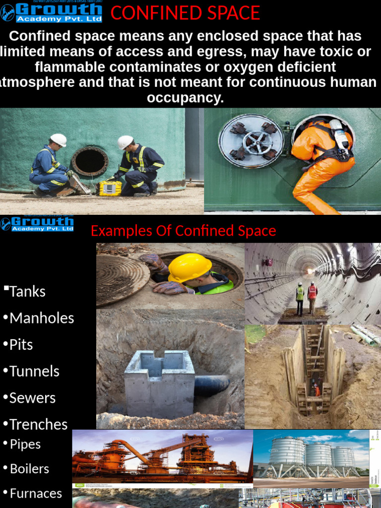 Confined Space Safety Guidelines | PDF | Combustion | Ventilation ...