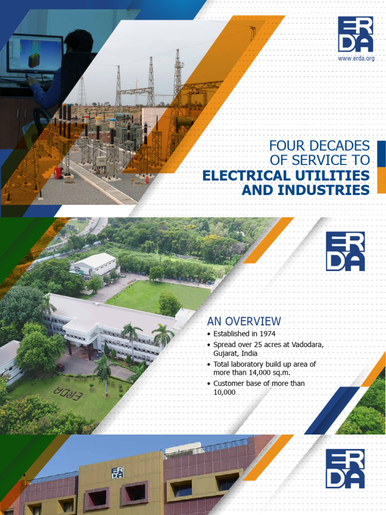 ERDA - Corporate Presentation | PDF | Transformer | Electric Power