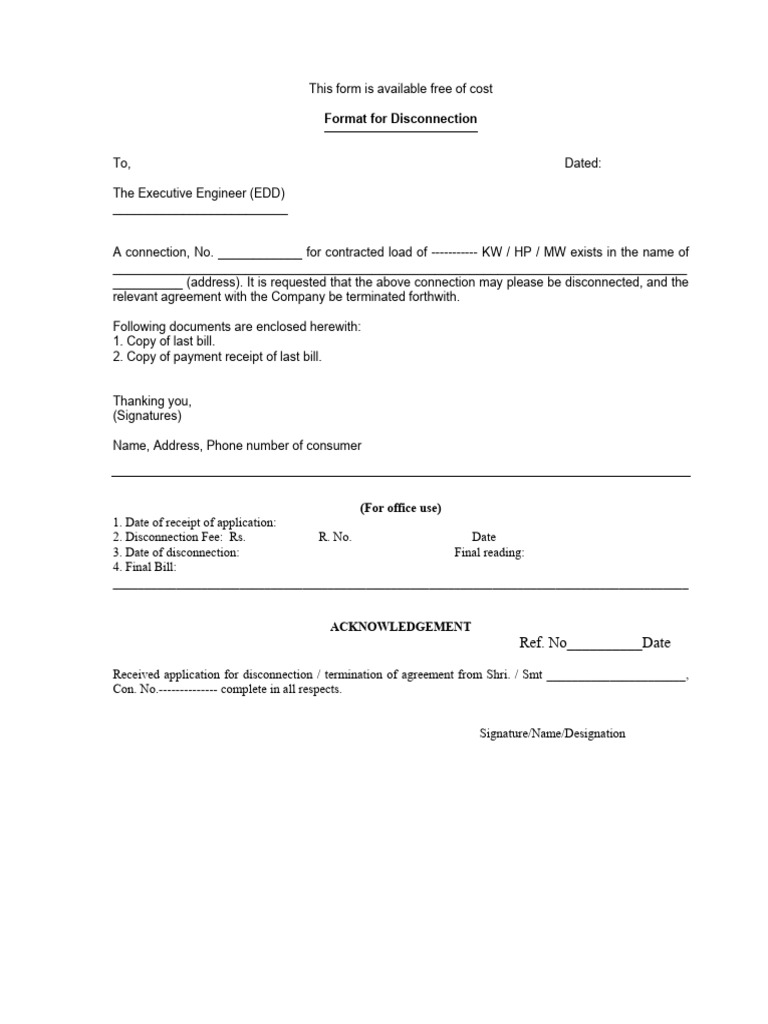 Disconnection | PDF