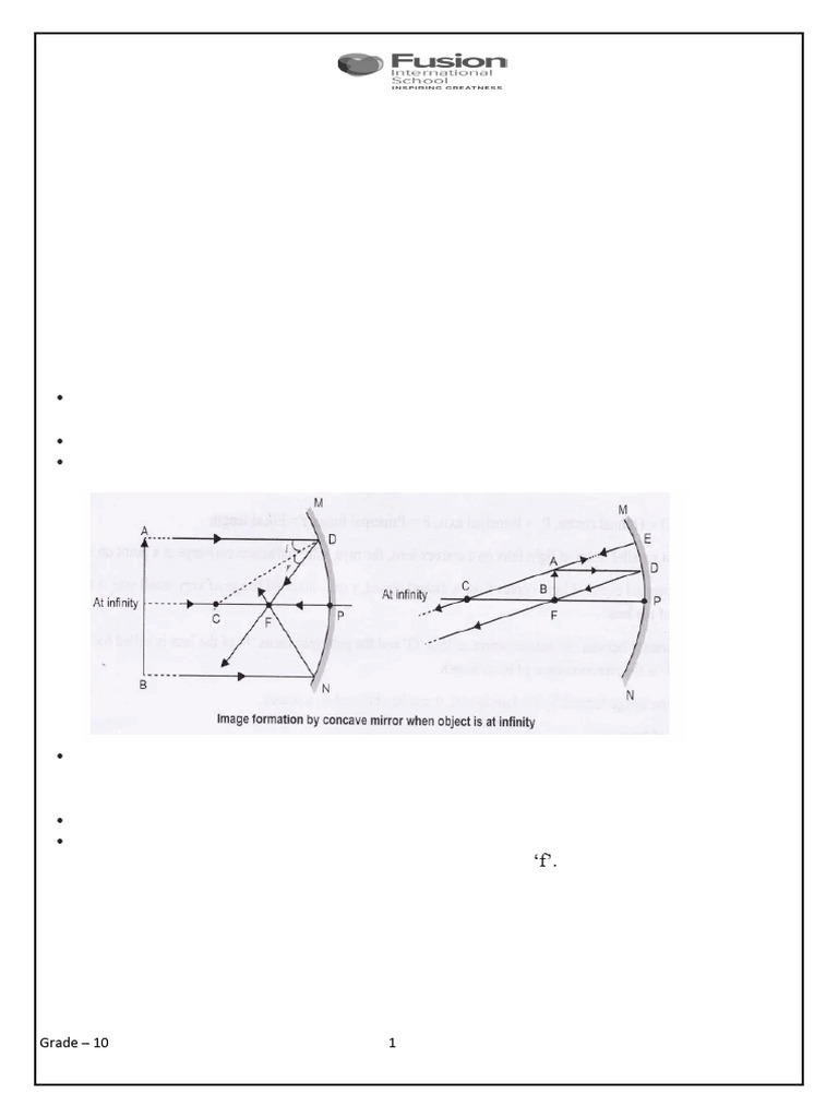 Grade 10 physics practical manual | PDF | Mirror | Series And Parallel ...