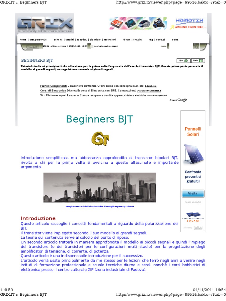 Beginners BJT | PDF