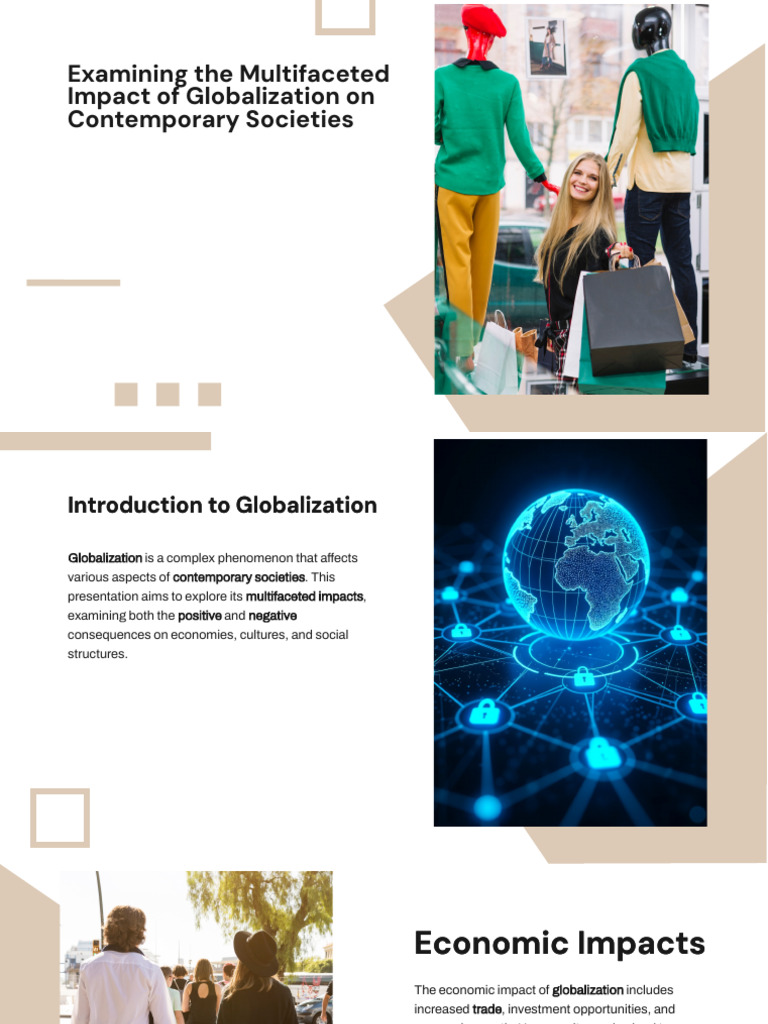 Slidesgo Examining The Multifaceted Impact of Globalization On ...