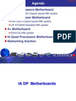 Agenda: IA Dual Processors Motherboard IA Uni Processor Motherboard