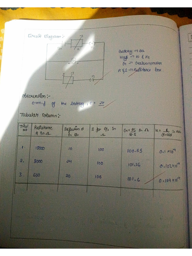 Physics Practical 2 | PDF