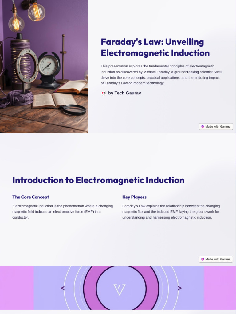 Faradays Law Unveiling Electromagnetic Induction Pdf