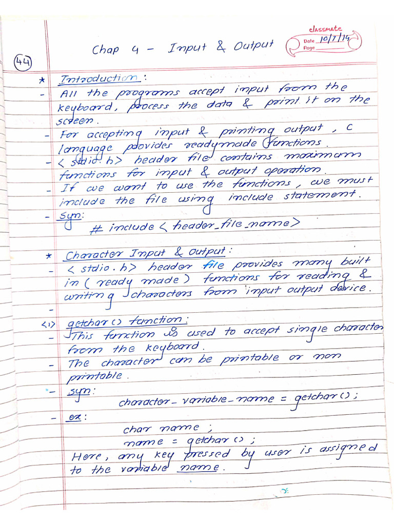 Chap 2 - Formatted Input and Output | PDF