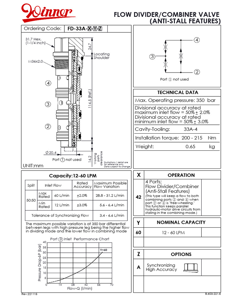 B-603-221-E(FD-33A-42--A) | PDF | Mechanical Engineering