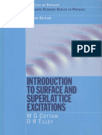 Cottam, M. G., Tilley, D. R., Introduction to Surface and Super Lattice Ex Citations (IOP. 2 Ed.)(ISBN s