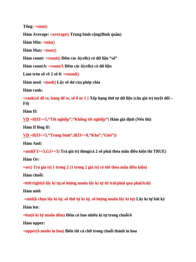 Note Mos Exl | PDF
