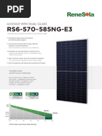 OSDA 610W Bifacial Solar Datasheet | PDF | Solar Cell | Energy Technology