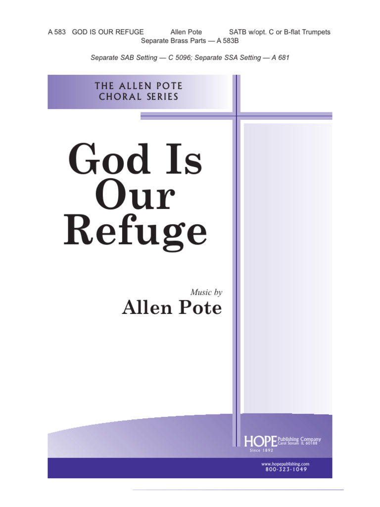 AT 0787 God Is Our Refuge | PDF