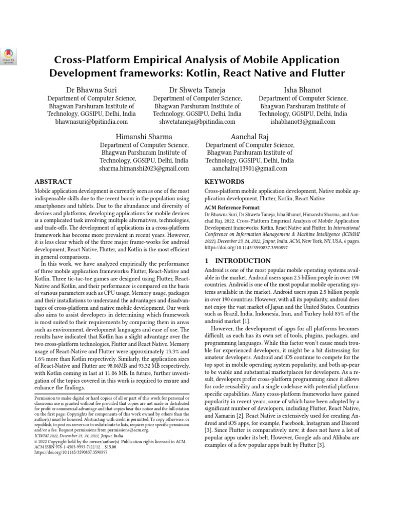 3590837.3590897 (2) | PDF | Mobile App | Cross Platform Software