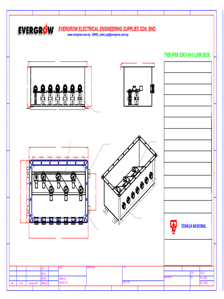 33kV Link Box Specifications | PDF | Screw | Building Materials