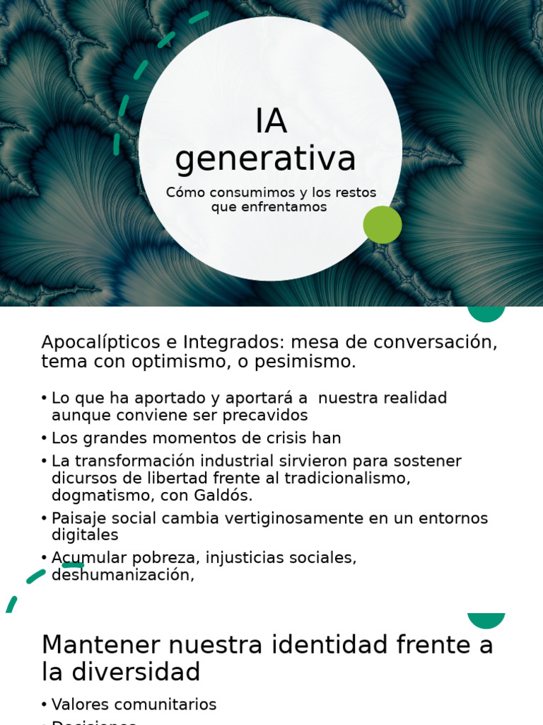 Ia Generativa | PDF | Inteligencia artificial | Inteligencia (IA) y ...