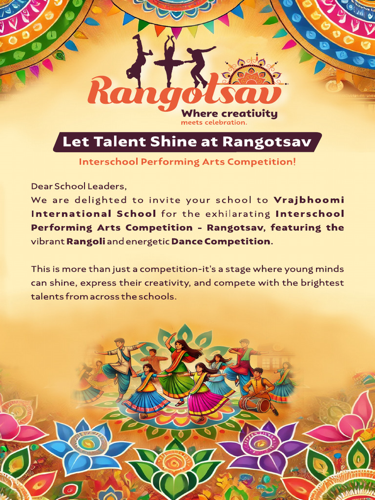 Rangotsav Invitation-3 | PDF