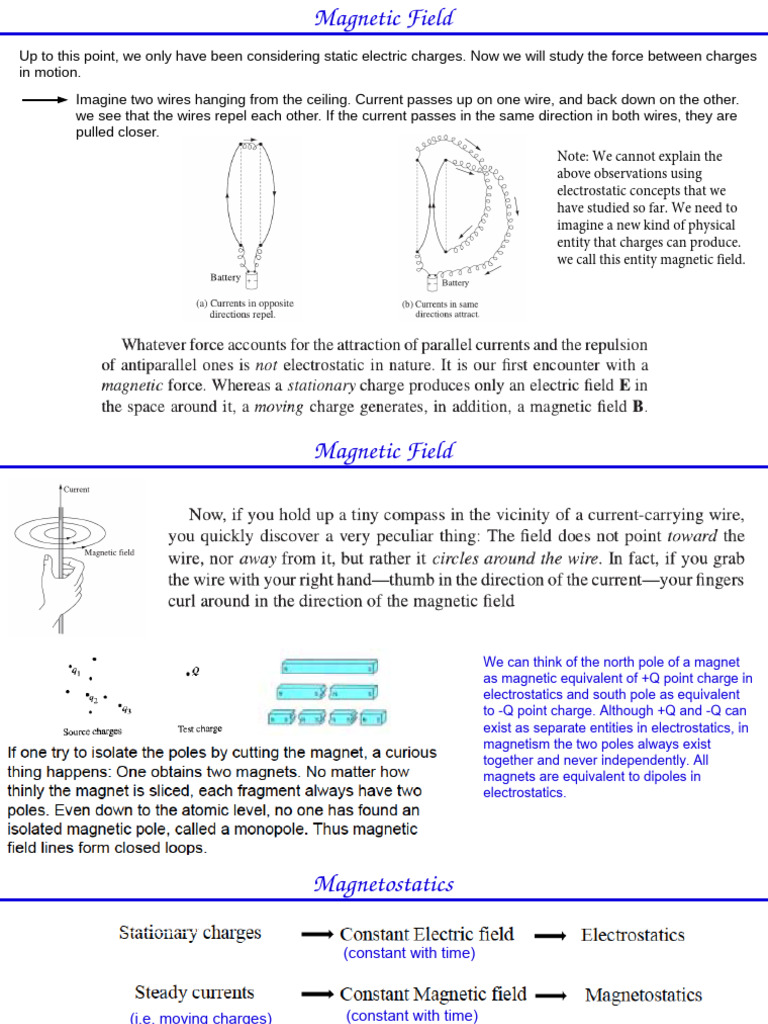 Understanding Magnetic Fields and Forces | PDF | Magnetic Field ...