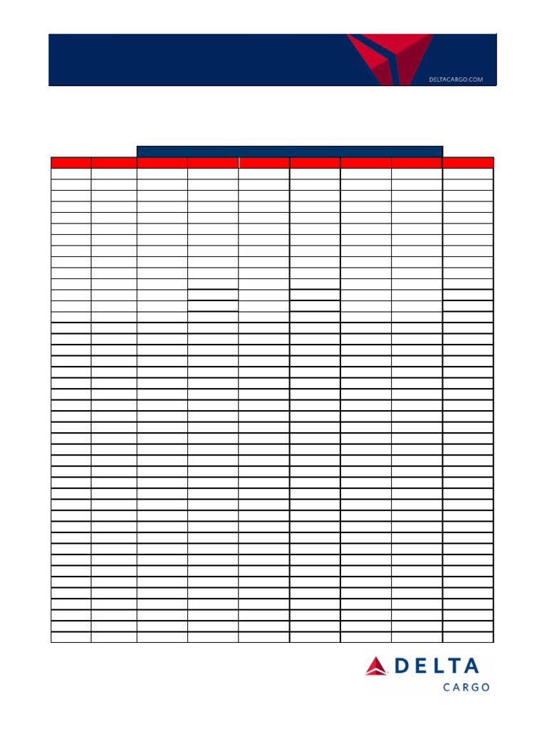 International Shipping Tariff Rates | PDF | Business Documents ...
