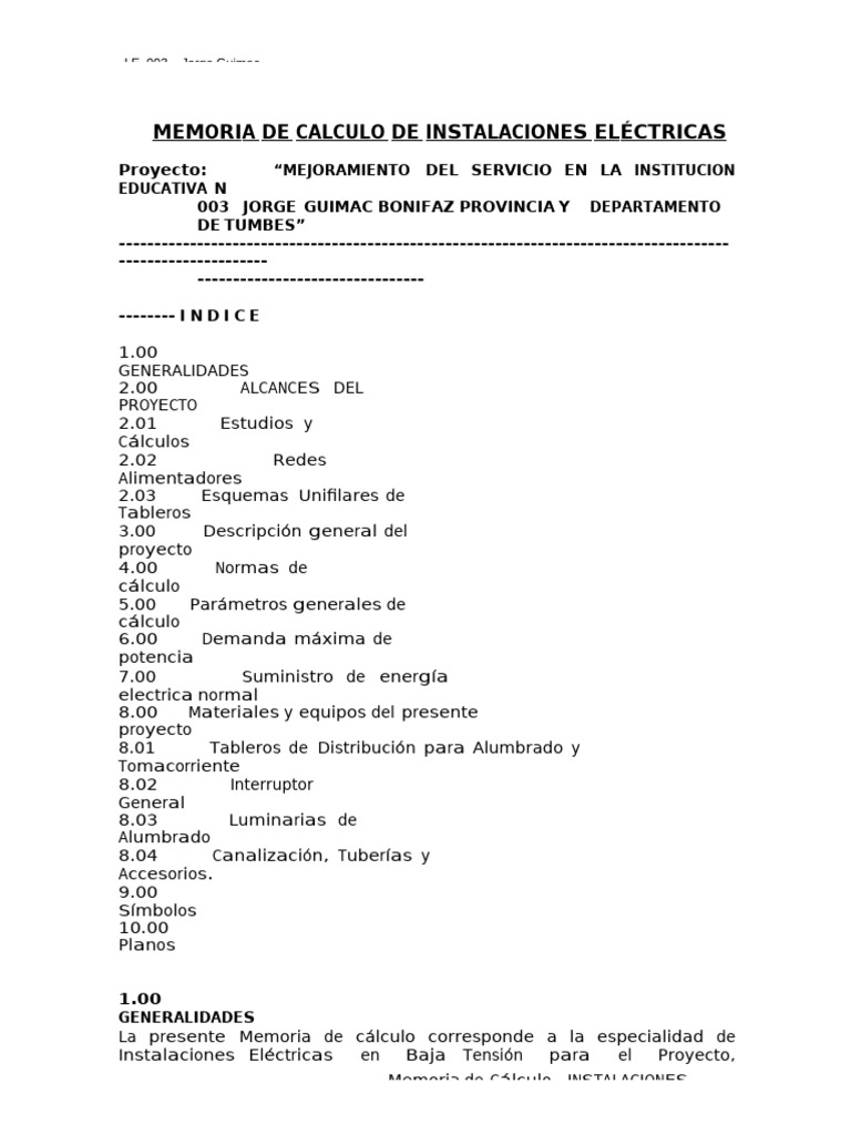 memoria-de-c-lculo-instalaciones-el-ctricas-pdf-ingenieria