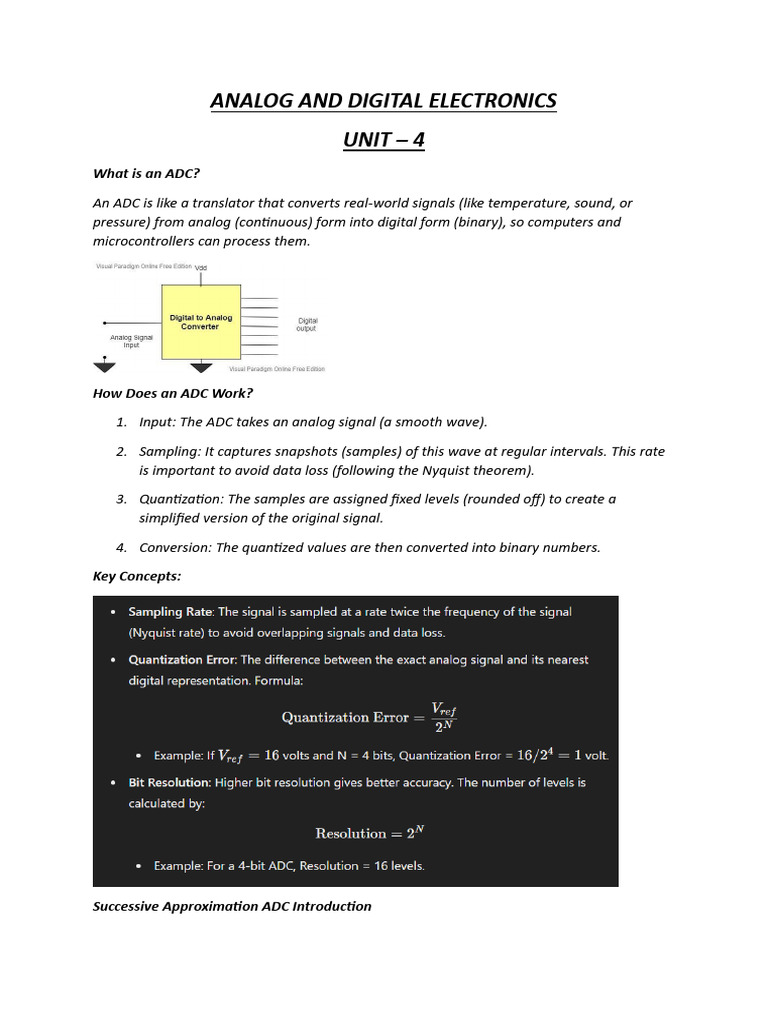 A4 pdf analog to digital converter mosfet