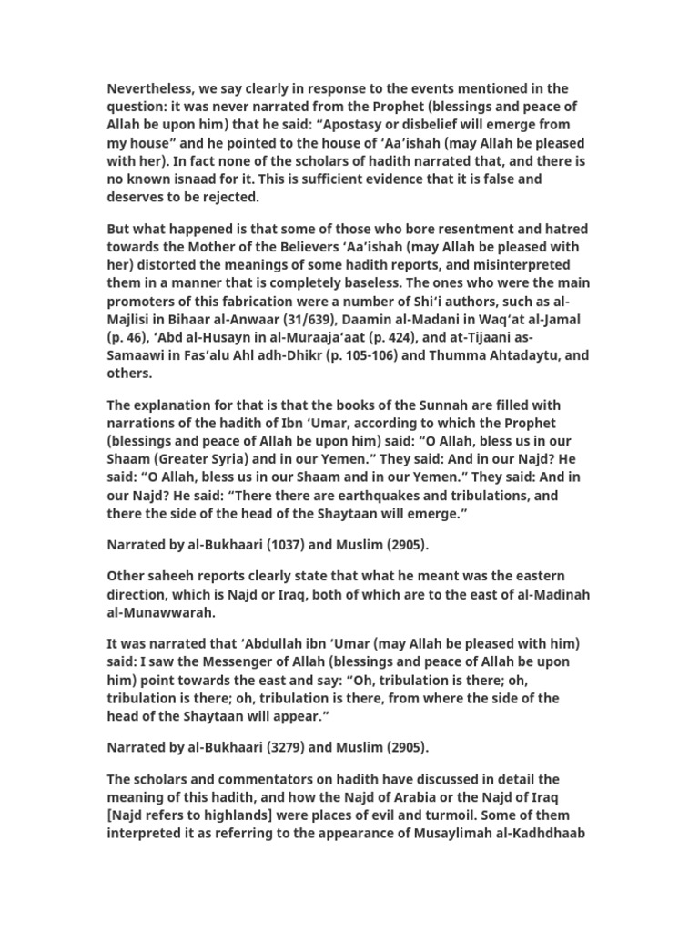 Answer To Those Who Distort The Meanings | PDF | God In Islam | Muhammad