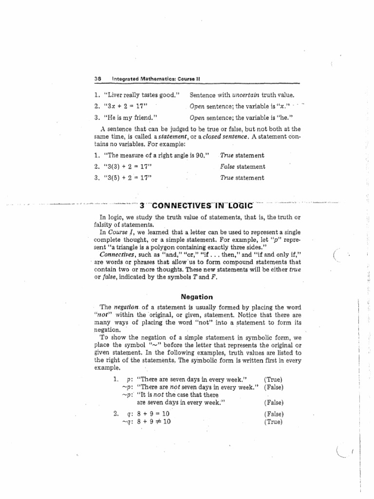 Logic Textbook | PDF