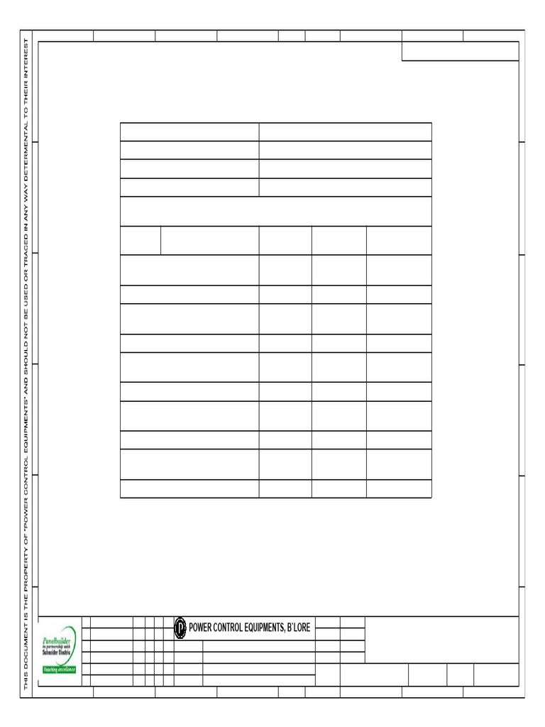 Utility Panel Design Overview | PDF | Electrical Engineering ...