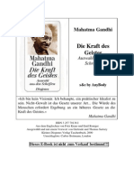 Gandhi, Mahatma - Die Kraft Des Geistes-Auswahl Aus Den Schriften