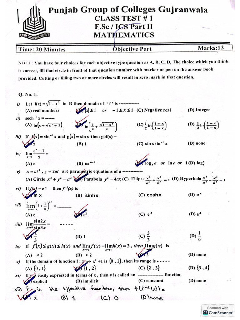 Solution TEST - 1 | PDF