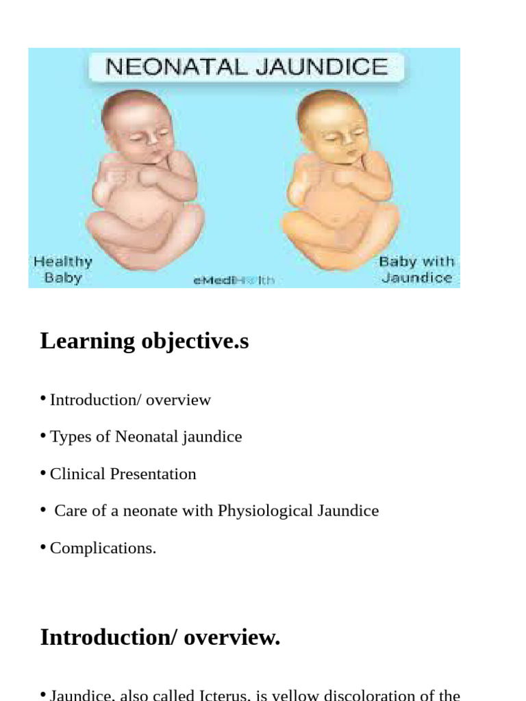 Neonatal Jaundice Pdf Liver Diseases And Disorders