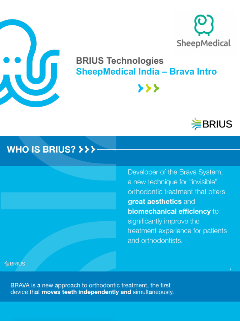 Brava System: Innovative Orthodontic Solution | PDF | Orthodontics ...