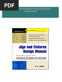PDF Jigs and Fixtures Design Manual 2nd Edition Prakash Joshi download