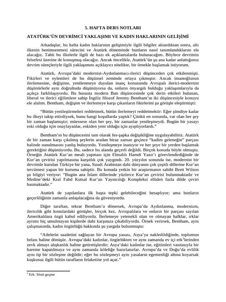 Hafta Ders Notlari Pdf